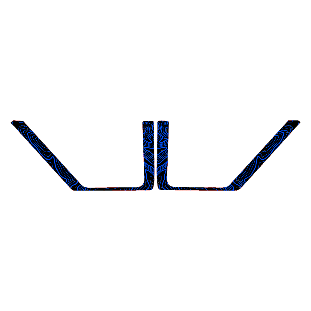 Topo Rear Door Net Trim Overlay Kit (Printed Series) - 2021+ Bronco - 21BRNFTNET-TPAMBL-21BRNFTNET-TPA51L-21BRNFTNET-TPAZL-21BRNFTNET-TPCGL-21BRNFTNET-TPCBNL-  DRIVEN - 20