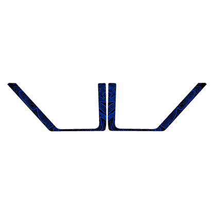 Topo Rear Door Net Trim Overlay Kit (Printed Series) - 2021+ Bronco - 21BRNFTNET-TPAMBL-21BRNFTNET-TPA51L-21BRNFTNET-TPAZL-21BRNFTNET-TPCGL-21BRNFTNET-TPCBNL-  DRIVEN - 20