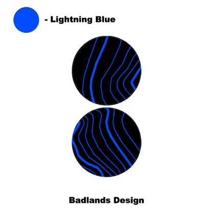 1966 Topographic Shifter Plate (Printed Series + Acrylic) - 2021+ Bronco - 21BRNAUTOSHIFT-TPAMBL-21BRNAUTOSHIFT-TPA51L-21BRNAUTOSHIFT-TPAZL-21BRNAUTOSHIFT-TPCGL-21BRNAUTOSHIFT-TPCBNL-  DRIVEN - 25