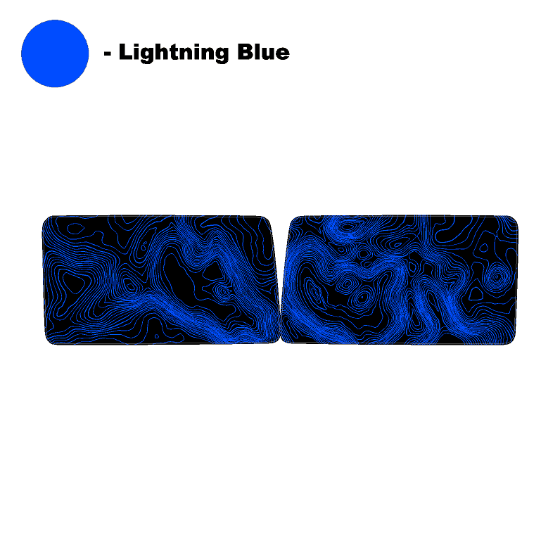 Topo Hardtop Side Window Overlays - 2021+ Bronco 4 Door - 21BRONCO4DRHDTP-TPAMB-21BRONCO4DRHDTPP-TPAMB-21BRONCO4DRHDTP-TPA51L-21BRONCO4DRHDTPP-TPA51L-21BRONCO4DRHDTP-TPAZL-  DRIVEN - 28