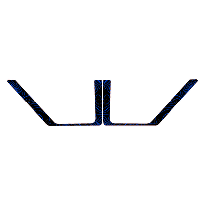 Topo Front Door Net Trim Overlay Kit (Printed Series) - 2021+ Bronco