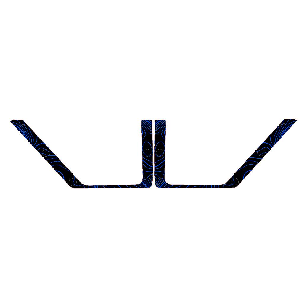 Topo Rear Door Net Trim Overlay Kit (Printed Series) - 2021+ Bronco