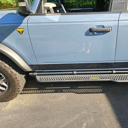 Topo Lower Door Protection - 2021+ Bronco - 21BRONCOLWDR-TOPO2-21BRONCOLWDR-TOPO2.BLO-sku-51524989550911-21BRONCOLWDR-TOPO4-21BRONCOLWDR-TOPO4.BLO-  DRIVEN - 8