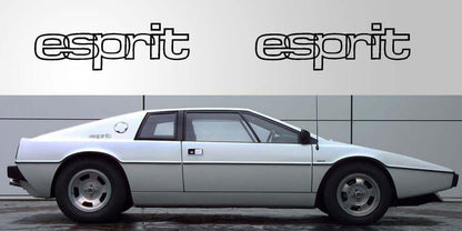 Lotus Esprit Side Decals - sku-50952434221188-sku-50952434253956-sku-50952434286724-sku-50952434319492-sku-50952434352260-  DRIVEN - 1