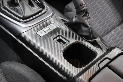 Lower Console Trim 3D Carbon Overlay - 2022+ BRZ / GR86 - 22BRZLWCONLHDMT-3DB-22BRZLWCONRHDMT-3DB-22BRZLWCONLHDAT-3DB-22BRZLWCONRHDAT-3DB-  DRIVEN - 3