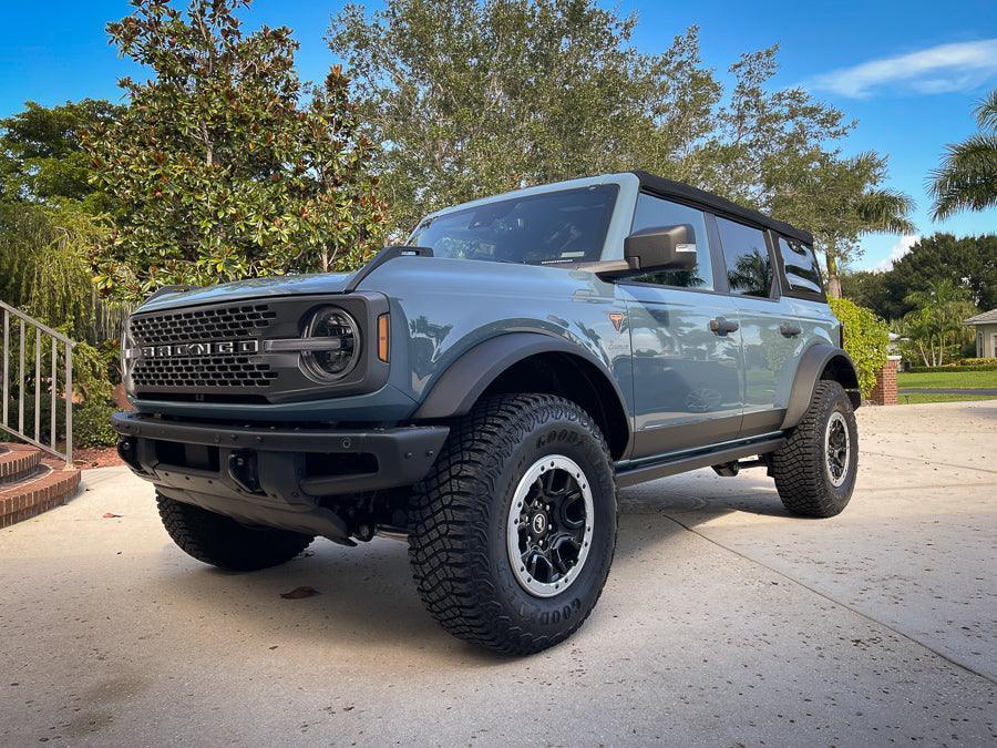 Lower Door Protection - 2021+ Bronco 4 Door - 21BRONCOLWDR-MB-21BRONCOLWDR-MBX2-21BRONCOLWDR-XGB-21BRONCOLWDR-XGBX2-21BRONCOLWDR-3DCF-  DRIVEN - 13