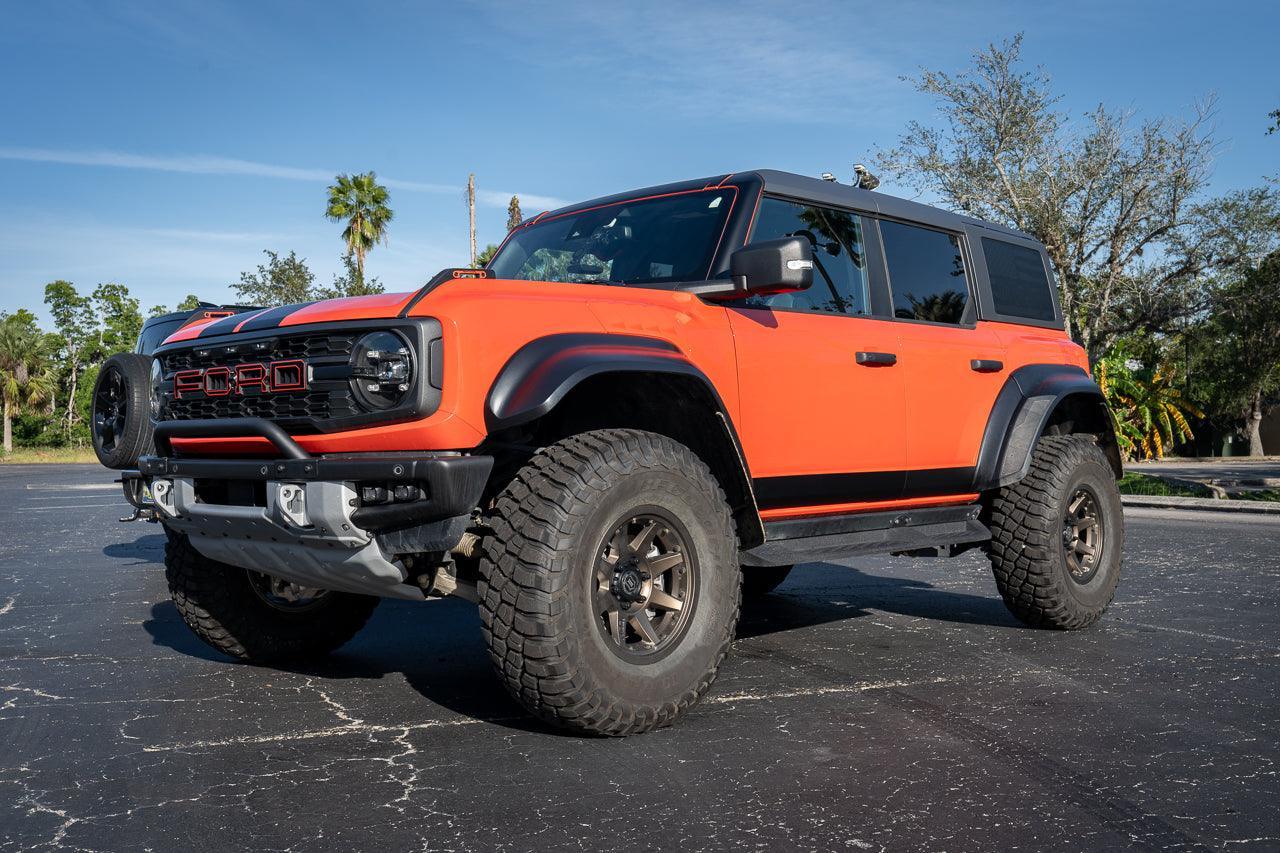 Lower Door Protection - 2021+ Bronco Raptor - 22BRAPTORLWDR-MB-22BRAPTORLWDR-MBX2-22BRAPTORLWDR-XGB-22BRAPTORLWDR-XGBX2-22BRAPTORLWDR-3DCF-  DRIVEN - 3