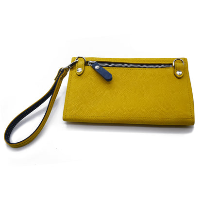 The Adeline Lux: Clutch and Cross-body - Leather (Made to Order) - sku-41906500927553-sku-41906500960321-sku-41906500993089-sku-43968243007553-  DRIVEN - 9