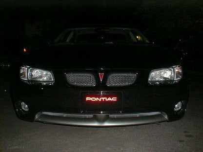 Front Plate Lettering Inlay Decal - 97-03 Grand Prix - GP9703:Front-01-GP9703:Front-02-GP9703:Front-03-GP9703:Front-04-GP9703:Front-05-  DRIVEN - 13