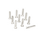 ZSPEC M3-0.5x20mm Fasteners, FHSC, Stainless SUS304, 10-Pack