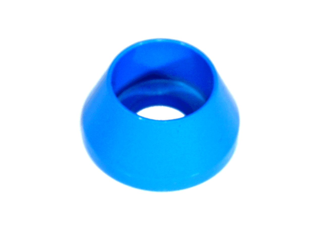 ZSPEC M6 Angled Cup Finish Washers for SHSC Socket-Cap Fasteners, Billet, 10-Pack - ZSD-386428-ZSD-386435-ZSD-386442-ZSD-386459-ZSD-386466-  DRIVEN - 6