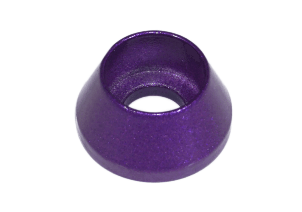 ZSPEC M6 Angled Cup Finish Washers for SHSC Socket-Cap Fasteners, Billet, 10-Pack - ZSD-386428-ZSD-386435-ZSD-386442-ZSD-386459-ZSD-386466-  DRIVEN - 11