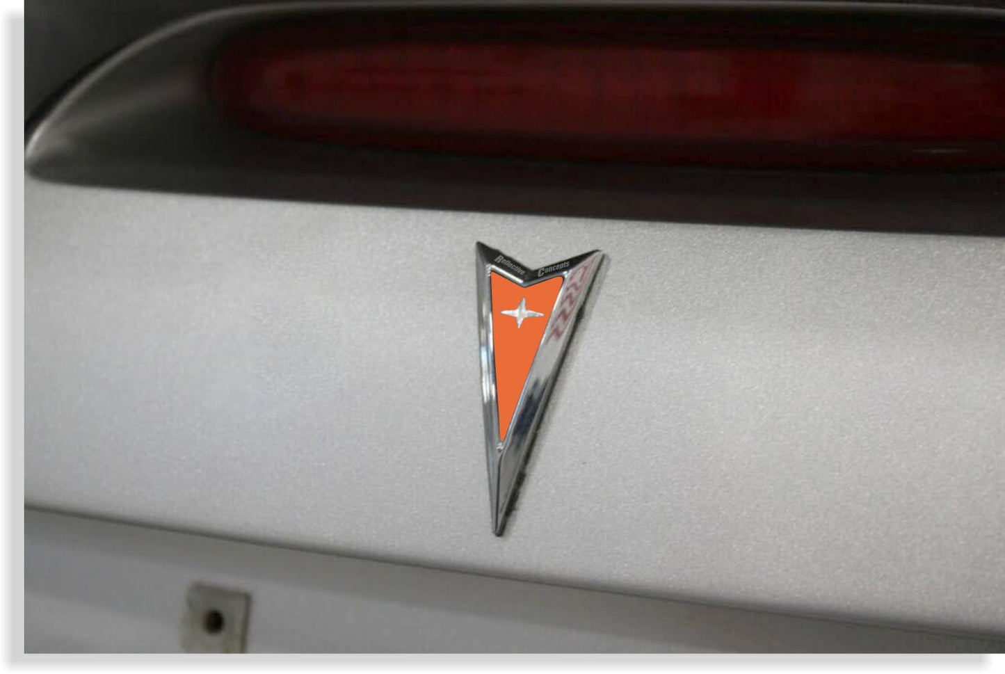 REAR Arrowhead Overlay Decal - 06-09 Solstice - PO:SOL:AH-R-01-PO:SOL:AH-R-02-PO:SOL:AH-R-03-PO:SOL:AH-R-04-PO:SOL:AH-R-05-  DRIVEN - 2