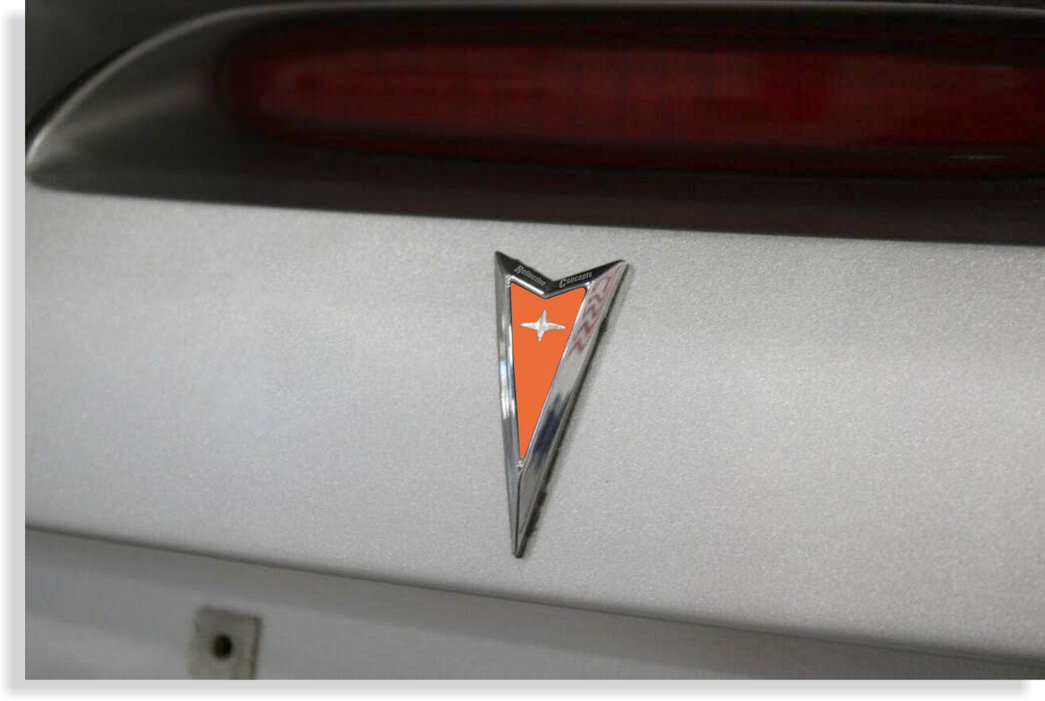 REAR Arrowhead Overlay Decal - 06-09 Solstice - PO:SOL:AH-R-01-PO:SOL:AH-R-02-PO:SOL:AH-R-03-PO:SOL:AH-R-04-PO:SOL:AH-R-05-  DRIVEN - 2