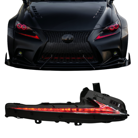 Lexus IS Multicolor Flow Series DRL Boards (2014-2020) - S4 | A20 | P2   - BX12-  DRIVEN - 1