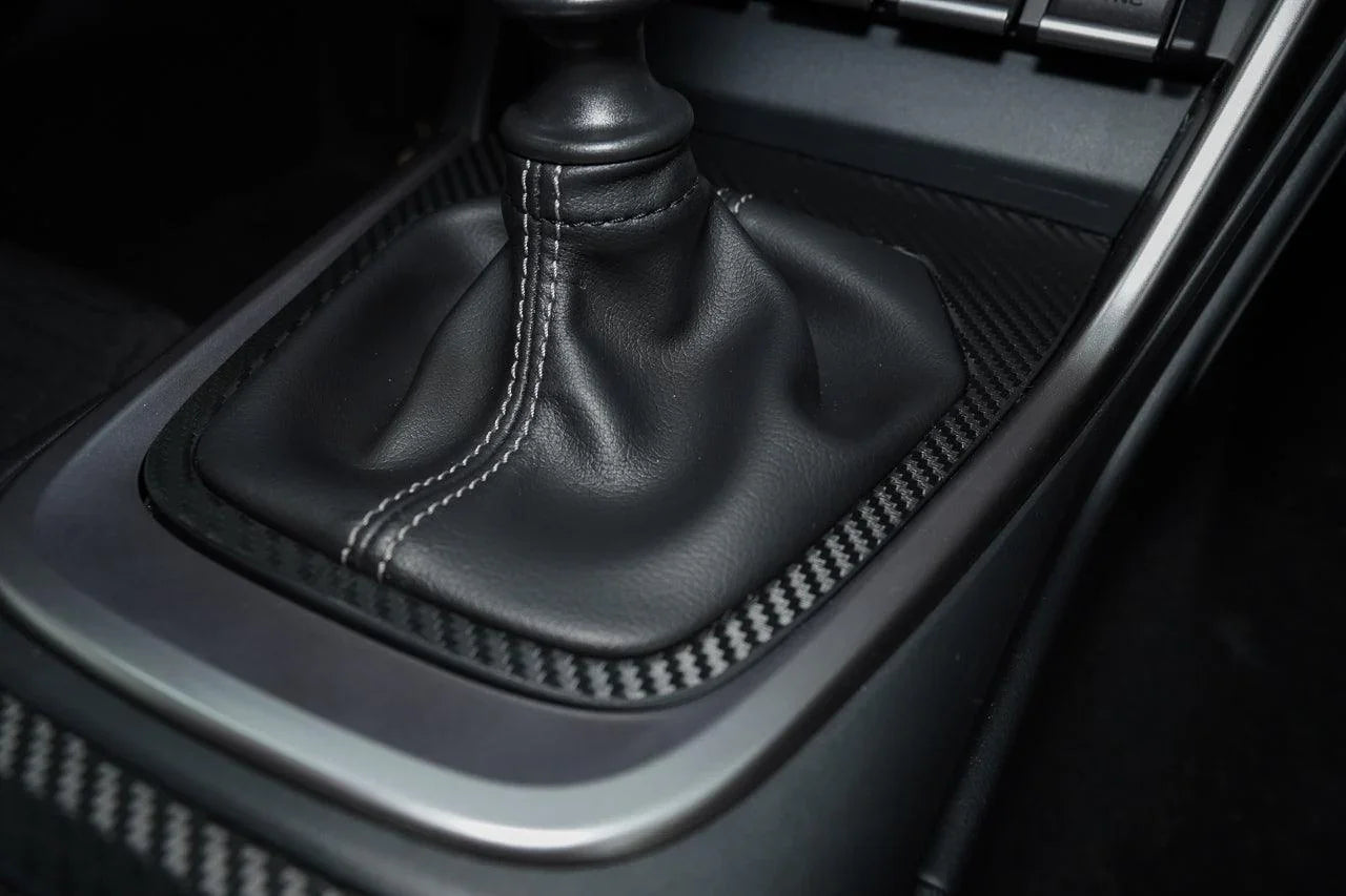 Manual Shifter Part 1 Trim 3D Carbon Overlay fits 2022+ BRZ / GR86 - 22BRZMTTRIMPT1-3DB-  DRIVEN - 3