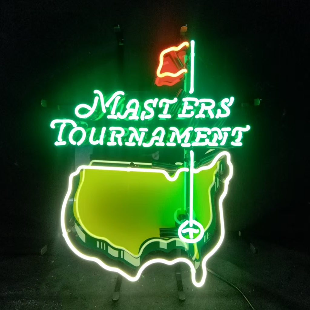 Masters Tournament Golf Logo Neon Signs Light - MEX346B-  DRIVEN - 1