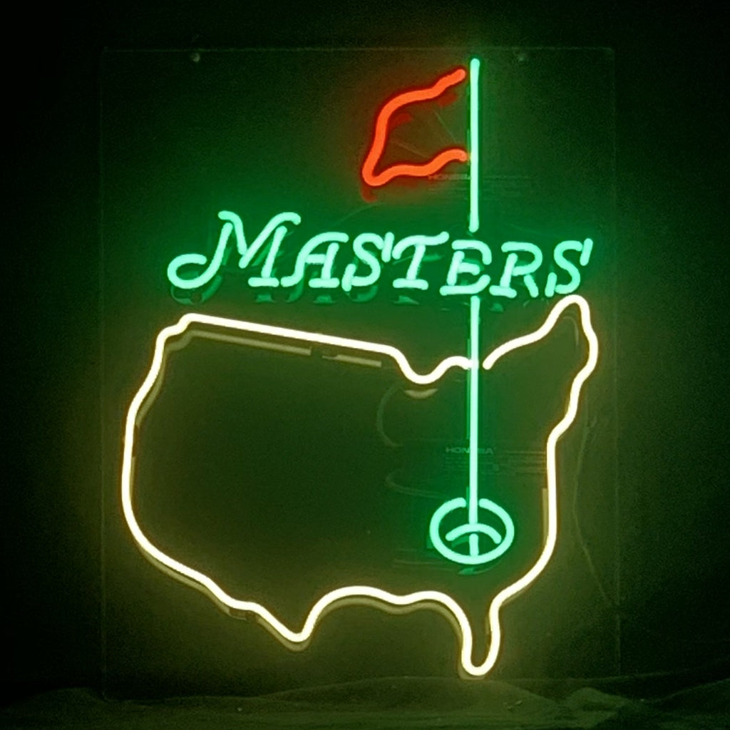 Masters Tournament Golf Neon Signs Light Glass - MEX346B-  DRIVEN - 3