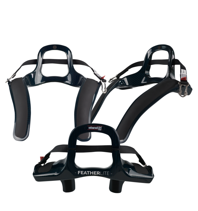 STAND 21 | FHR® Featherlite | Front Head Restraint Device | PRO | FIA 8858 + SFI 38.1 - S21-FHR-FL-1-S21-FHR-FL-2-S21-FHR-FL-3-S21-FHR-FL-5-S21-FHR-FL-6-  DRIVEN - 8