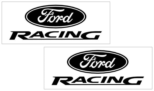 Ford Racing Decal Set - 1.8" x 4.75" - MD-F-05-S-BK-1-MD-F-05-S-BK-2-  DRIVEN - 1