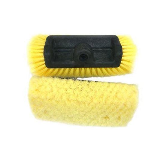 Medium-Soft 5 Corner Car Wash Brush Head (Yellow) - MSCWB-YLW-  DRIVEN - 1