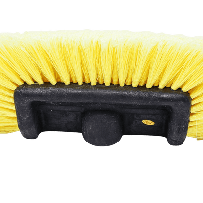 Medium-Soft 5 Corner Car Wash Brush Head (Yellow) - MSCWB-YLW-  DRIVEN - 2