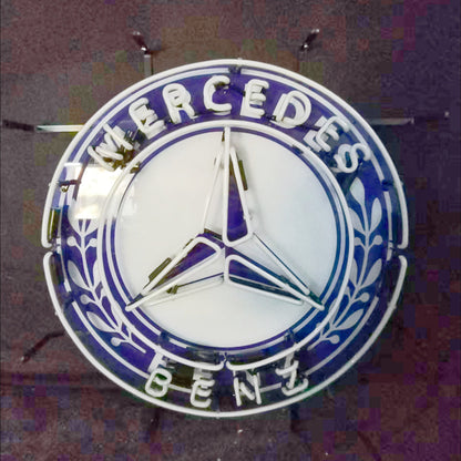 Mercedes Benz Auto Car Logo Neon Signs Light - CN024B-  DRIVEN - 3