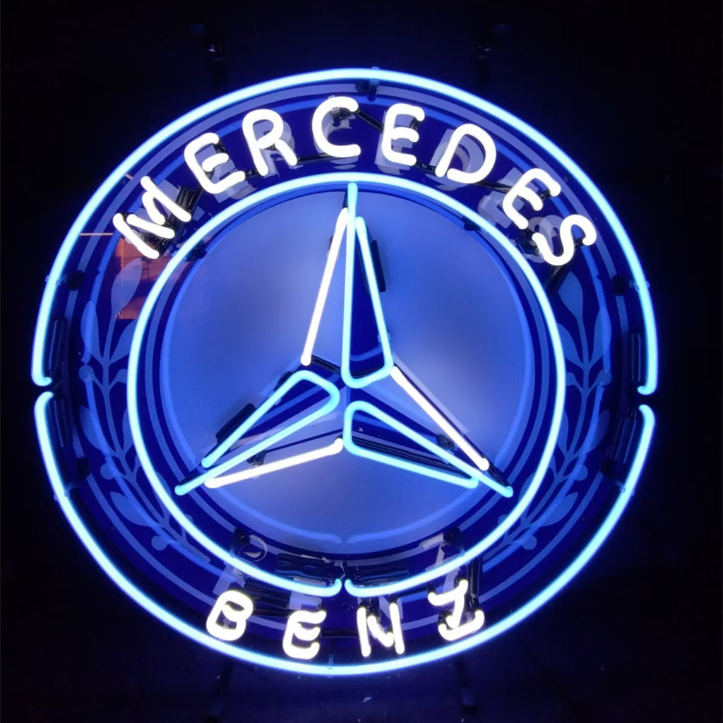 Mercedes Benz Auto Car Logo Neon Signs Light - CN024B-  DRIVEN - 2