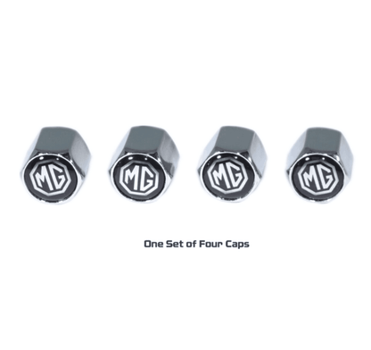 Chrome Valve Stem Tire Caps, Style: MG - ZSD-382208-  DRIVEN - 2