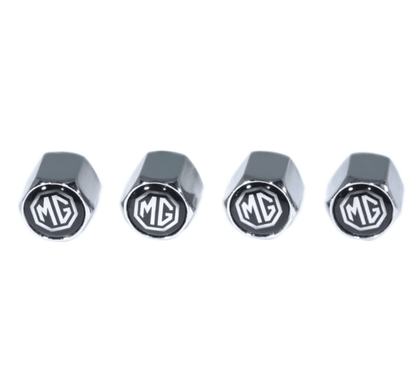 Chrome Valve Stem Tire Caps, Style: MG - ZSD-382208-  DRIVEN - 1