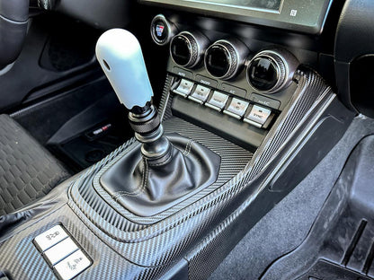 Middle Trim 3D Carbon Overlay (2 Pieces) - 2022+ BRZ / GR86 - 22BRZSHIFT3-3DBL-22BRZSHIFT3-3DBR-  DRIVEN - 4