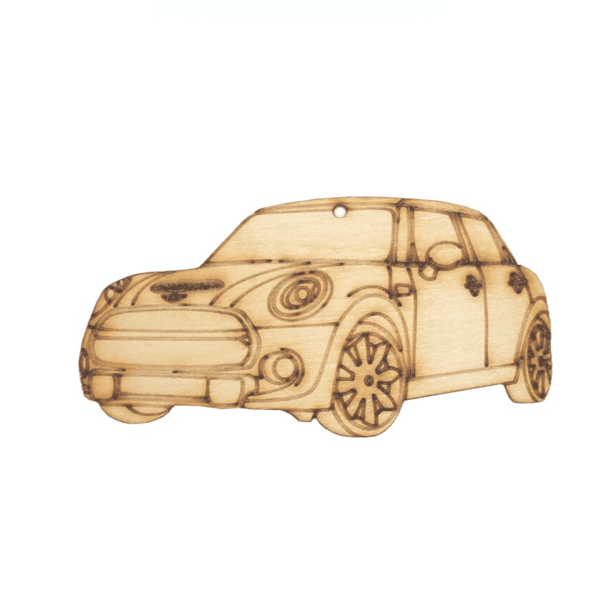 ZSPEC Laser-Engraved Birch Ornament, Style: Mini, ~5-inch Wide - ZSD-382482-  DRIVEN - 1
