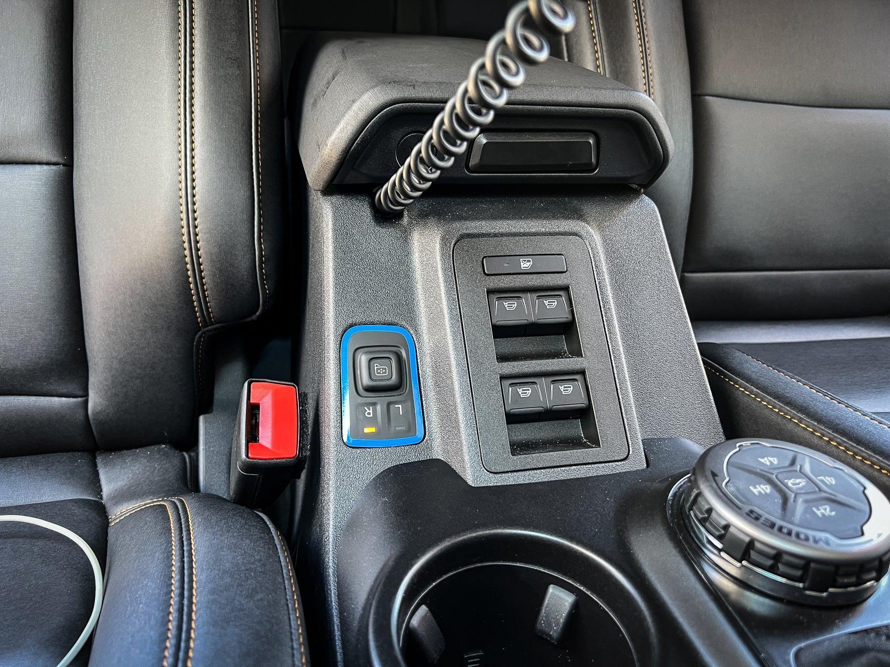 Mirror Adjustment Switch Outline Overlay - 2021+ Bronco - 21BRONCOOLMR-BO-21BRONCOOLMR-BG-21BRONCOOLMR-OR-21BRONCOOLMR-RD-21BRONCOOLMR-BL-  DRIVEN - 5