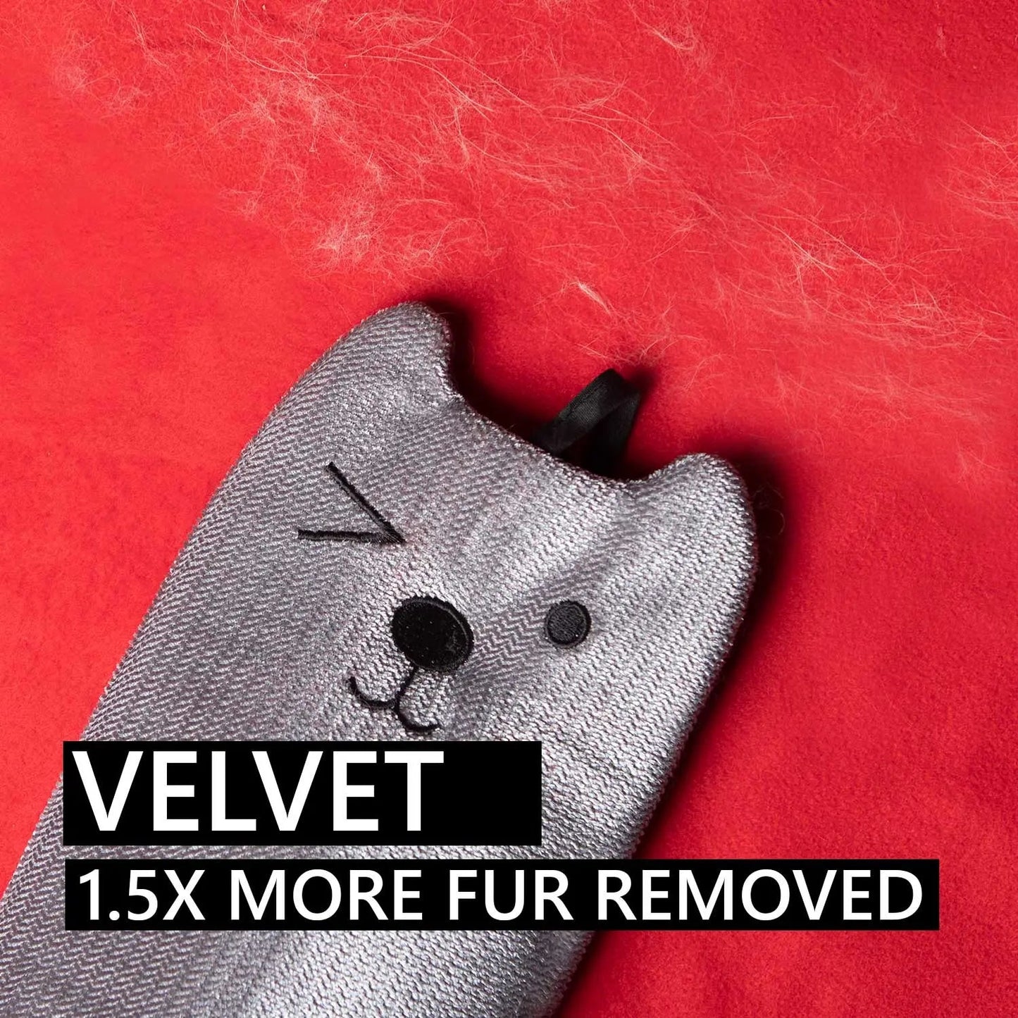 Mitten Pet Hair Remover - WM-  DRIVEN - 8