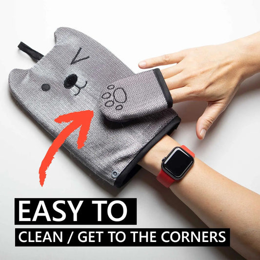 Mitten Pet Hair Remover - WM-  DRIVEN - 1