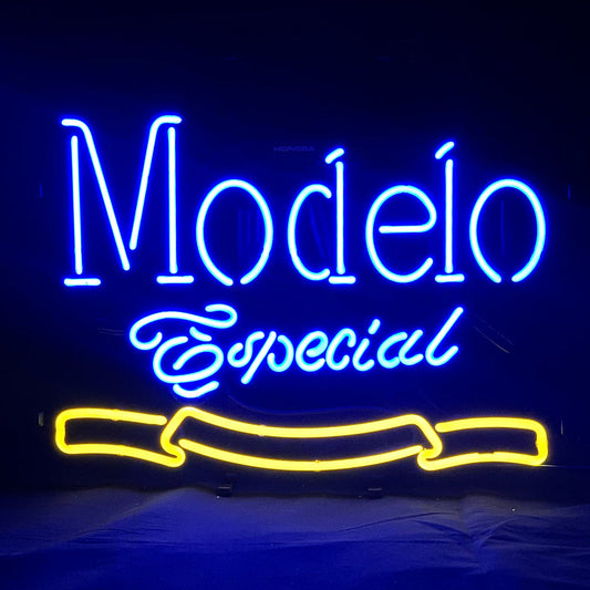 Cerveza Modelo Especial Beer Logo Neon Sign Light - ME742-  DRIVEN - 1