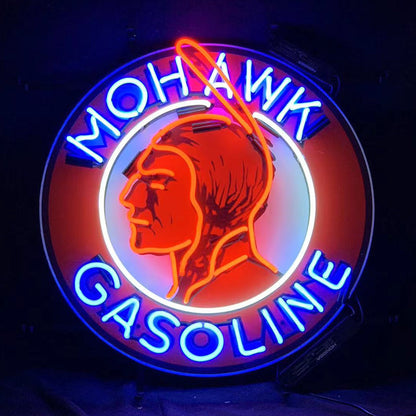 Mohawkk Gasoline Neon Signs Light - MEX079-  DRIVEN - 1