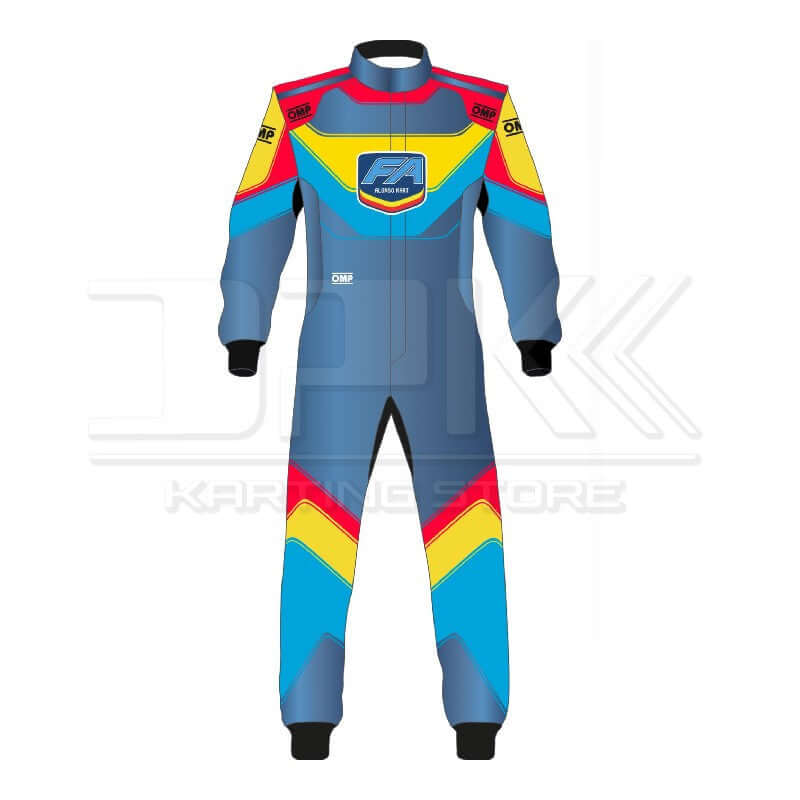 OMP | KS-Art - FA Alonso Kart Special Team Edition | Karting Suit | PRO-Level