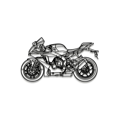 2024 YZF-R1 Metal Motorcycle Wall Art - MT1424 - MT1424B69L-MT1424B80L-MT1424B99L-MT1424B115L-MT1424B140L-  DRIVEN - 7