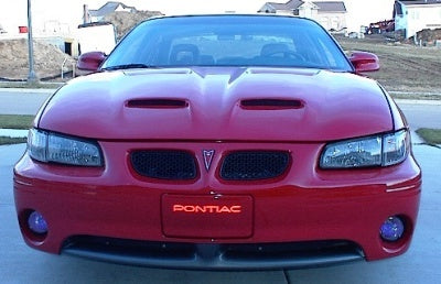 Front Plate Lettering Inlay Decal - 97-03 Grand Prix - GP9703:Front-01-GP9703:Front-02-GP9703:Front-03-GP9703:Front-04-GP9703:Front-05-  DRIVEN - 7