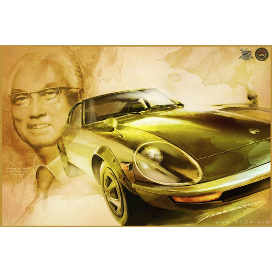 ZCON 2015 "Mr. K with G-Nose" FairladyZ Poster, Memphis, TN Event, 24" x 36" Size - ZSD-187285-  DRIVEN - 1