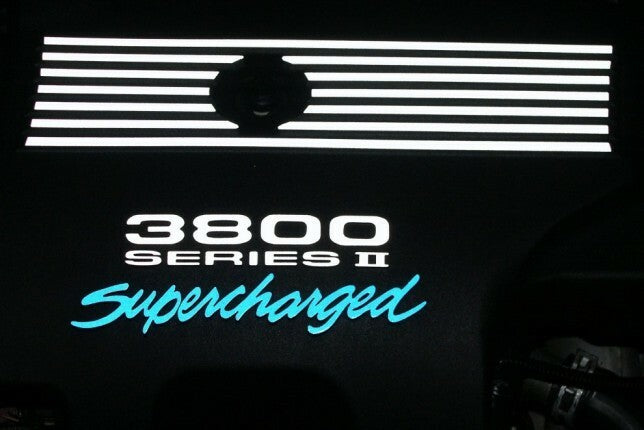 Engine Cover Overlay Decals - 04-05 Monte Carlo SS - MC:L67-EC-  DRIVEN - 7