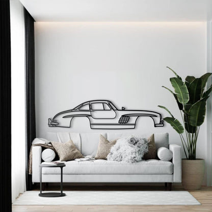 1954 300 SL Coupe Metal Car Wall Art - MT0030 - MT0030B49L-  DRIVEN - 6