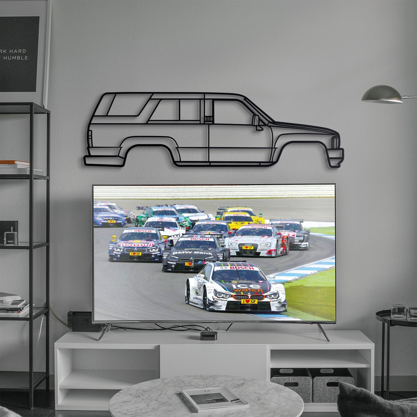 1984 4Runner 1st Gen (N60) Metal Car Wall Art - MT0201 - MT0201B49L-  DRIVEN - 7