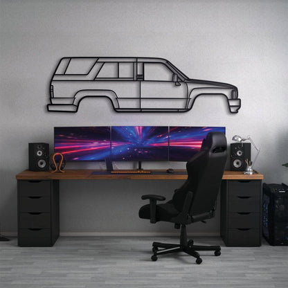1984 4Runner 1st Gen (N60) Metal Car Wall Art - MT0201 - MT0201B49L-  DRIVEN - 9