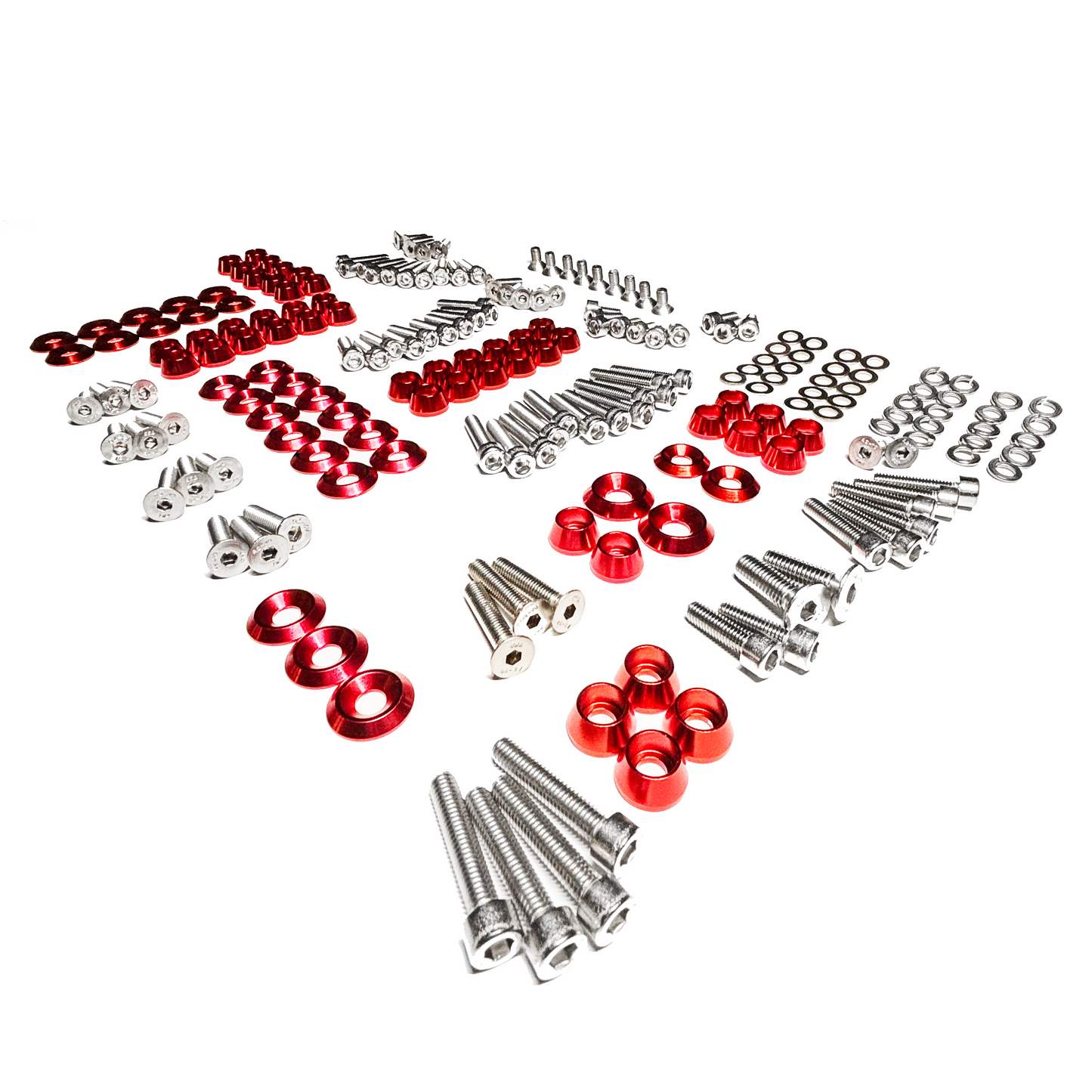 ZSPEC Stage-3 Dress Up Bolts® Fastener Kit for '11-14 Ford Mustang V6 S197, Stainless & Billet - ZSD-754852-  DRIVEN - 4