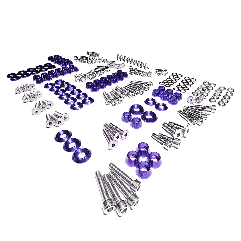 ZSPEC Stage-3 Dress Up Bolts® Fastener Kit for '11-14 Ford Mustang V6 S197, Stainless & Billet - ZSD-754852-  DRIVEN - 18