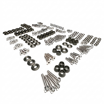 ZSPEC Stage-3 Dress Up Bolts® Fastener Kit for '11-14 Ford Mustang V6 S197, Stainless & Billet - ZSD-754982-  DRIVEN - 22