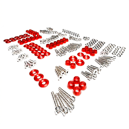 ZSPEC Stage-3 Dress Up Bolts® Fastener Kit for '11-14 Ford Mustang V6 S197, Stainless & Billet - ZSD-754999-  DRIVEN - 23