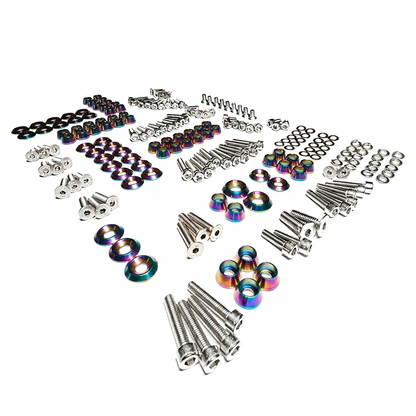 ZSPEC Stage-3 Dress Up Bolts® Fastener Kit for '11-14 Ford Mustang V6 S197, Stainless & Billet - ZSD-754913-  DRIVEN - 11